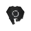 Boyfriend Crop Sweatshirt