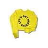 Boyfriend Crop Sweatshirt