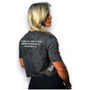 Serious For Jesus Philippians 4:13 Oversized Crop Tee