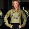 Boyfriend Crop Sweatshirt