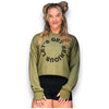 Boyfriend Crop Sweatshirt