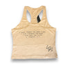 Serious For Jesus Ladies Crop Tank