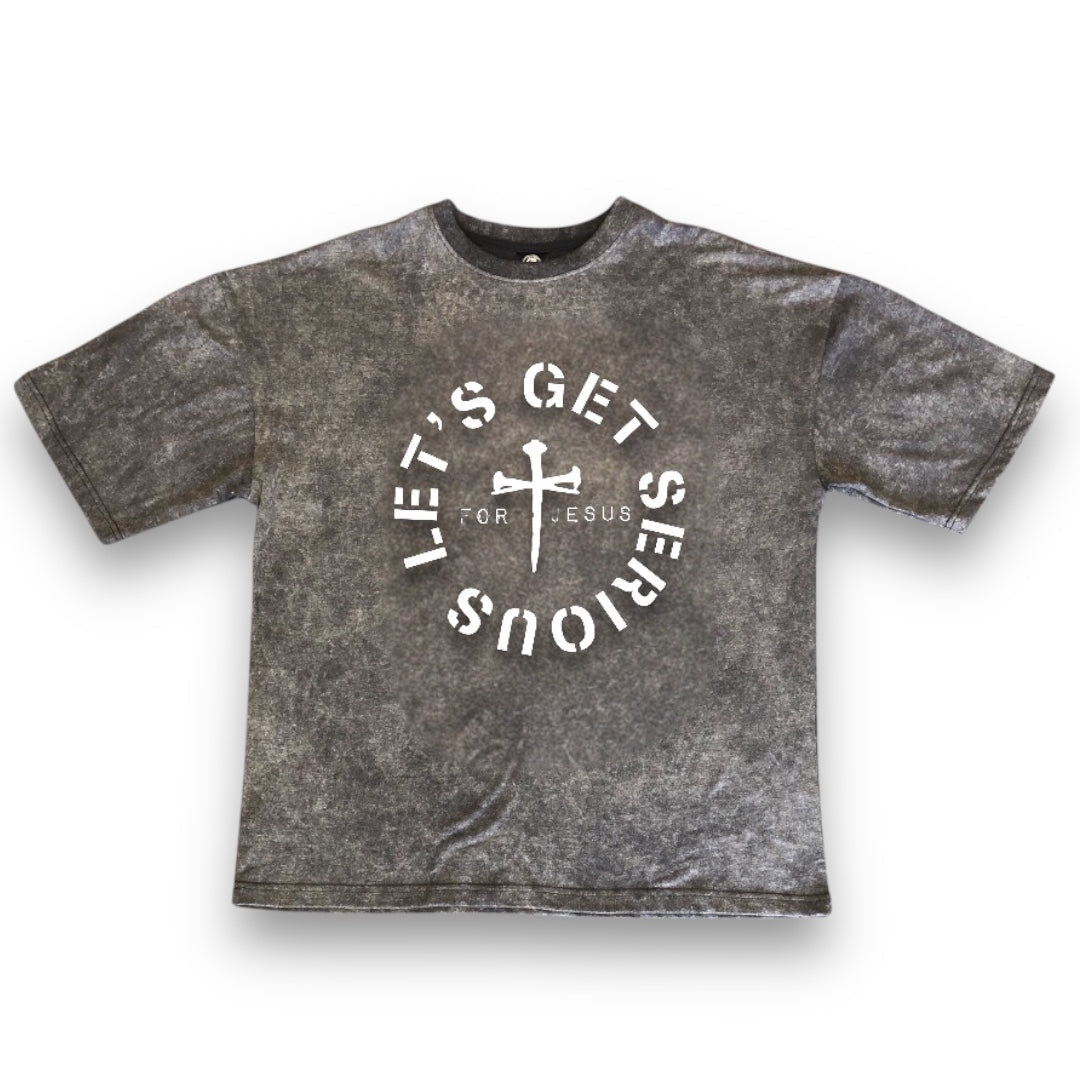 Serious For Jesus John 14:6 Oversized Tee | LGS Activewear – LGS