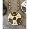 Plate Pendant Necklaces