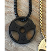 Plate Pendant Necklaces