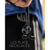 Plate Pendant Necklaces