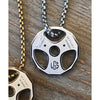 Plate Pendant Necklaces