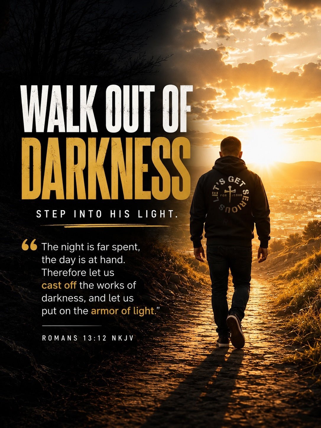 Walk Out of Darkness - LGS Activewear