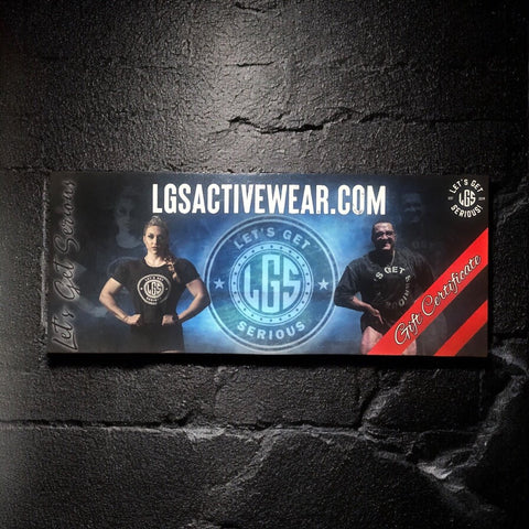 Gift Certificates - LGS Activewear