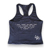 Serious For Jesus Ladies Crop Tank