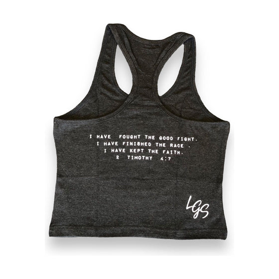 Serious For Jesus Ladies Crop Tank