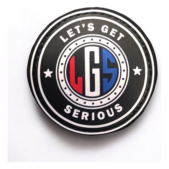 Circle RWB Velcro Patch