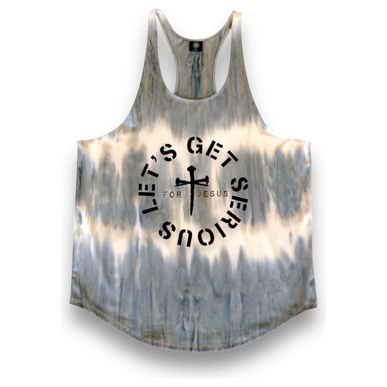 Tie Dye Faith Stringer Tank