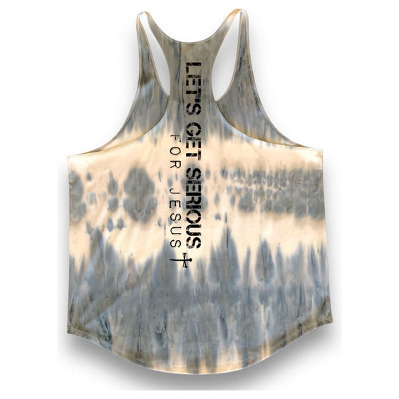 Tie Dye Faith Stringer Tank