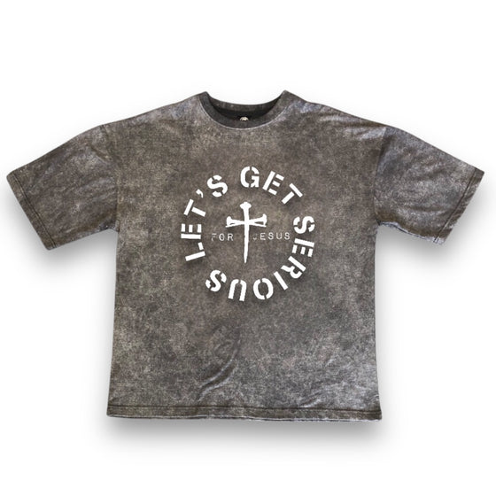 Serious For Jesus John 14:6 Oversized Tee
