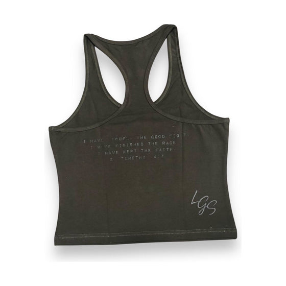 Serious For Jesus Ladies Crop Tank