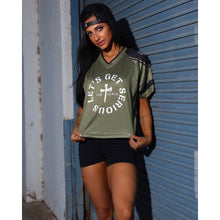  Disciple Ladies Crop Football Jersey