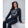 Faith Boyfriend Crop Sweatshirt