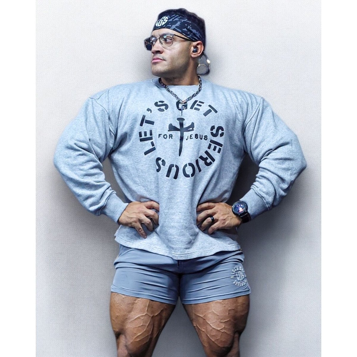 Kingdom Crew Neck Sweatshirt at LGS Activewear