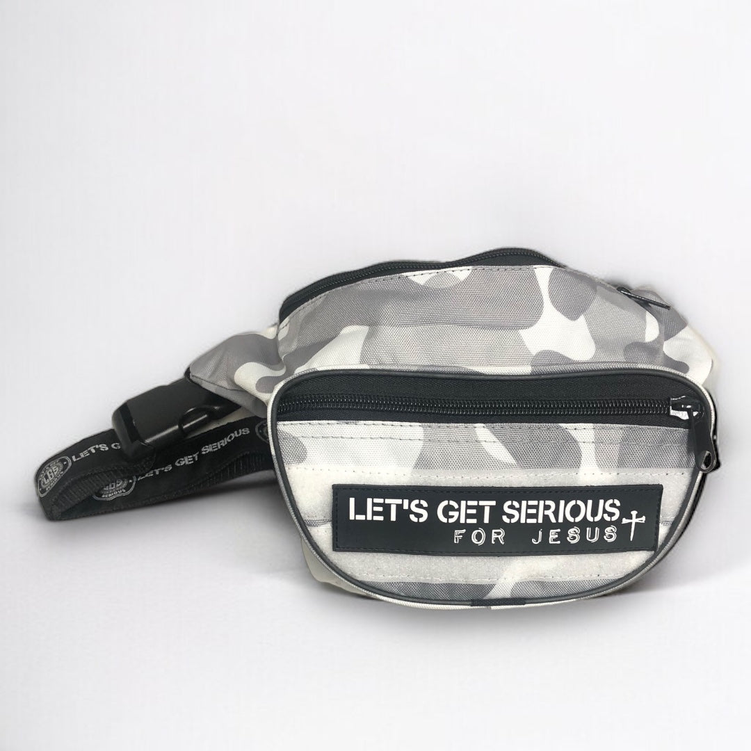 Let's Get Serious For Jesus Velcro Patch at LGS Activewear
