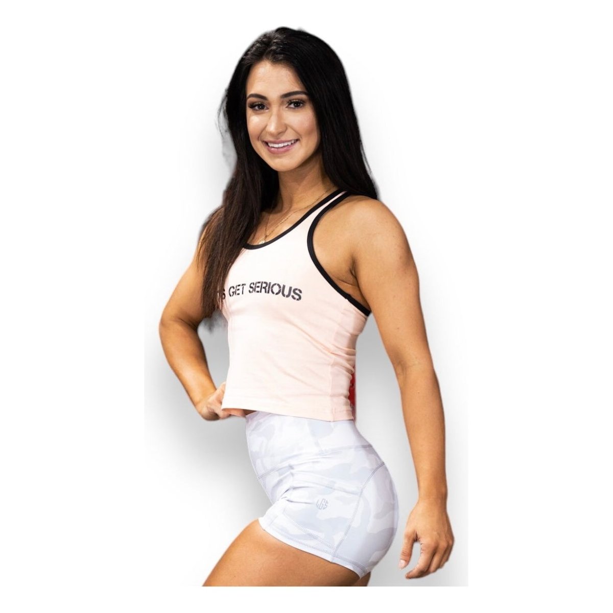 Muscle Crop Tank at LGS Activewear