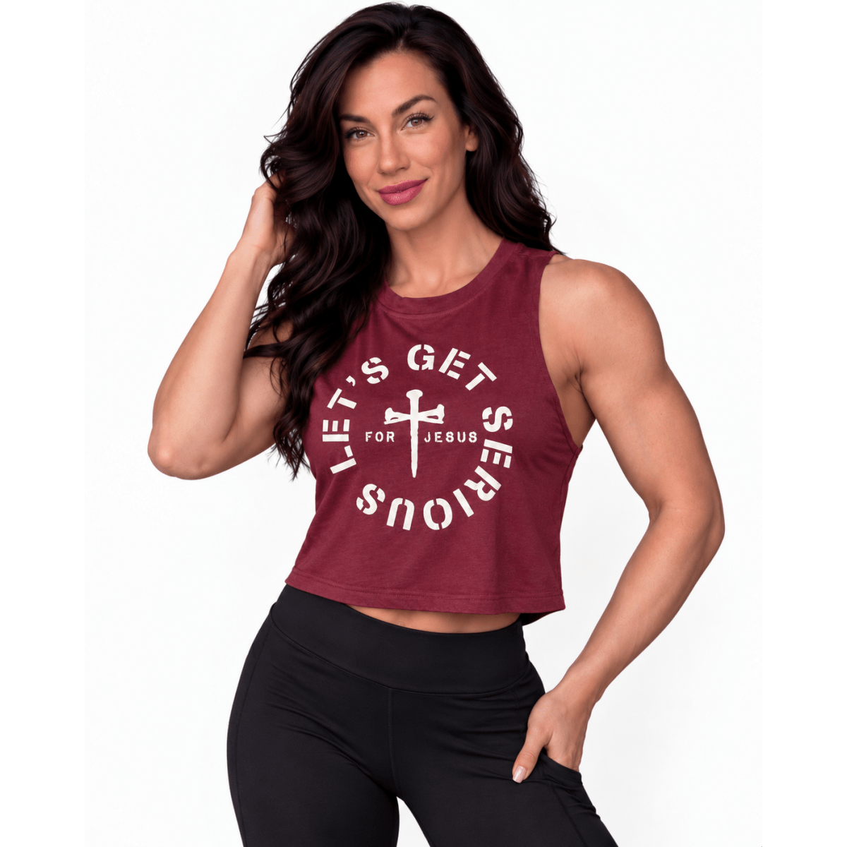 Revelation Crop Tank at LGS Activewear