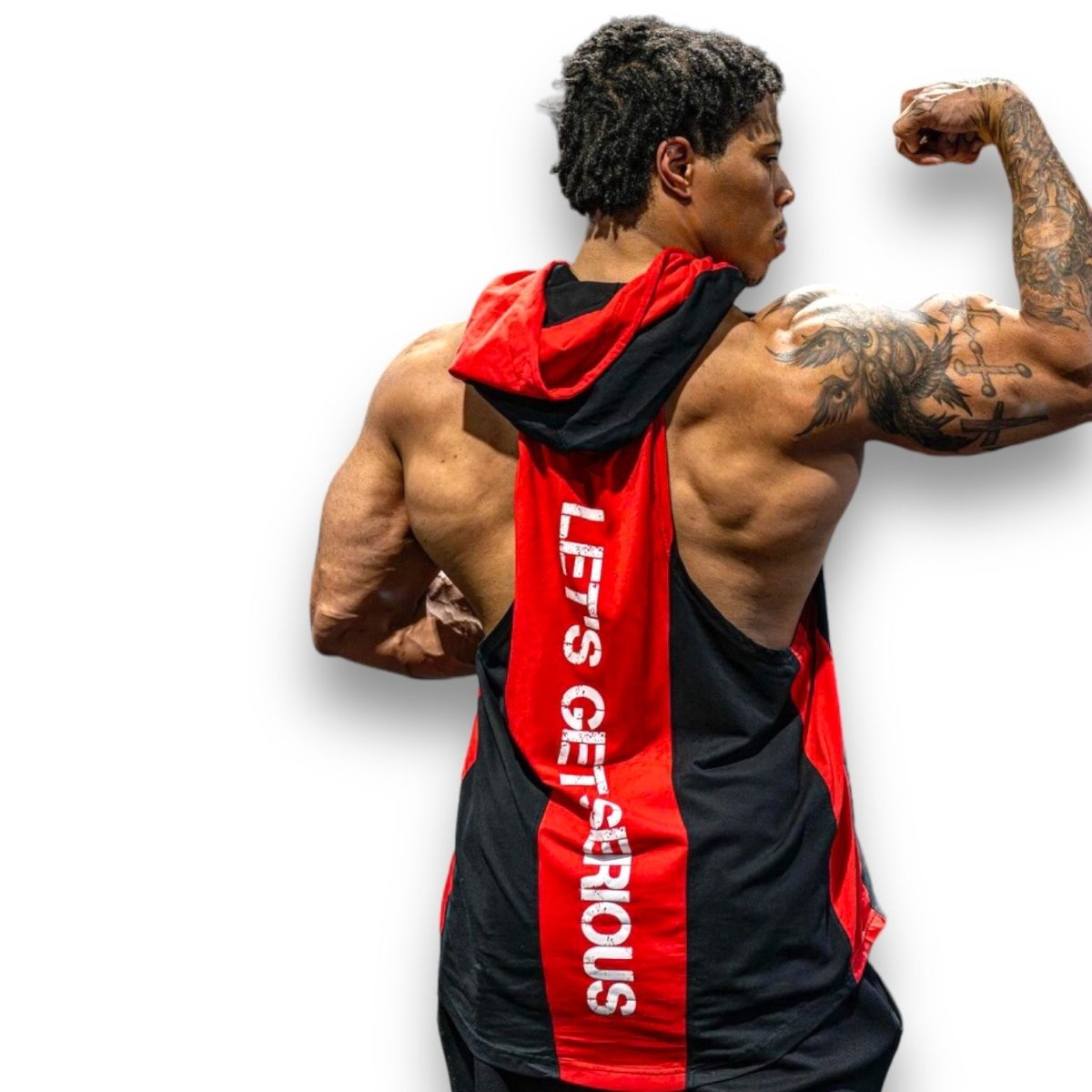 The Razor Oversize Sleeveless Hoodie at LGS Activewear