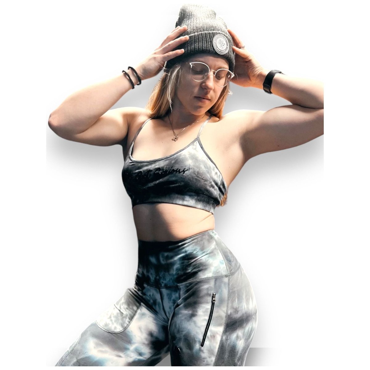 Tie Dye Bra Top at LGS Activewear