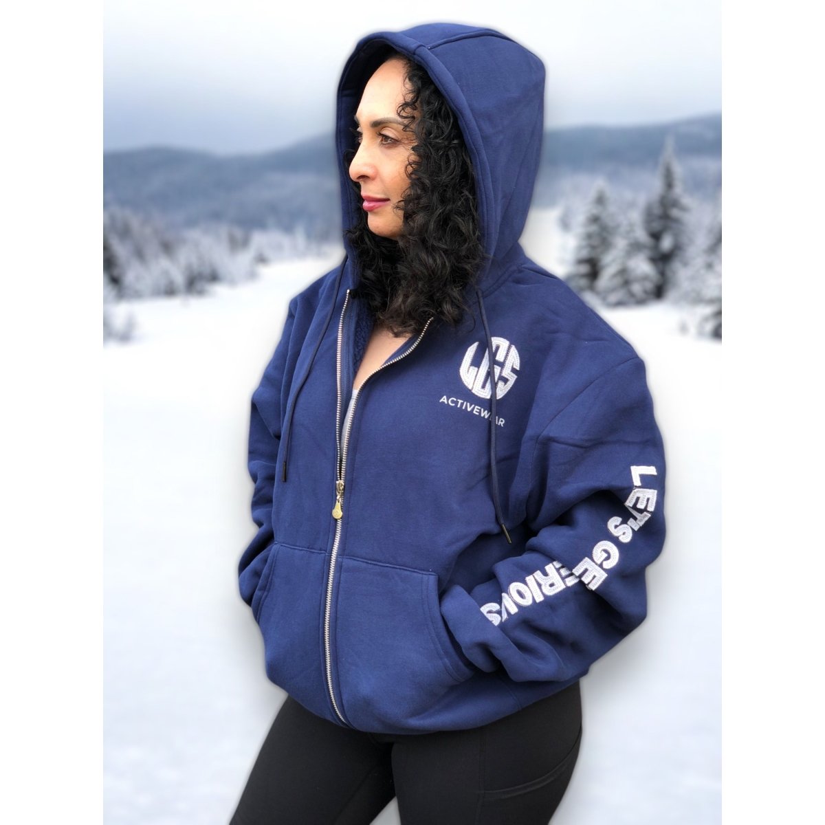 Vintage Zip Hoodie at LGS Activewear
