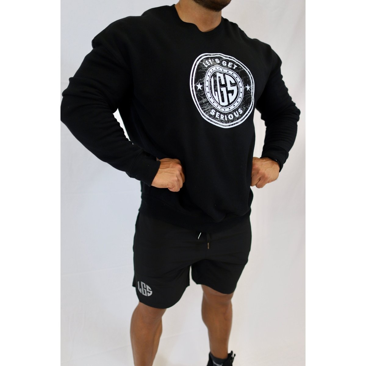 Unisex Fleece Crew Neck Sweatshirts at LGS Activewear