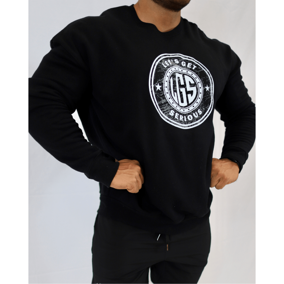 Unisex Fleece Crew Neck Sweatshirts at LGS Activewear